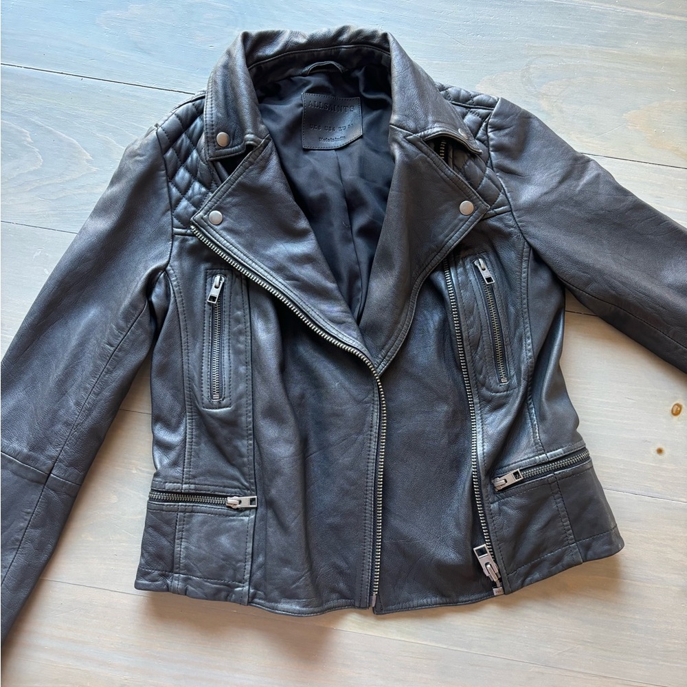 ALLSAINTS women’s leather jacket